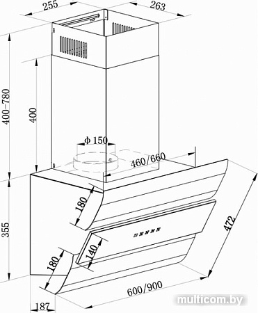 Кухонная вытяжка Kaiser AT 9450 Eco