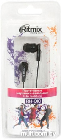 Наушники Ritmix RH-010 (черный)