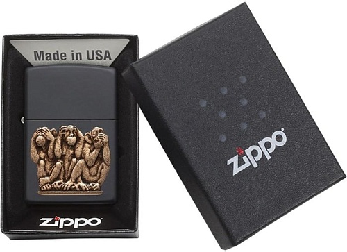 Зажигалка Zippo Three Monkeys 29409-000003
