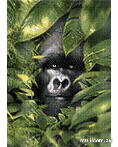 Алмазная мозаика Wizardi В засаде 2WD2407