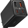 Сетевое зарядное Baseus GaN6 Pro Fast Charger 2C+2U 65W P10162701113-00 (черный)