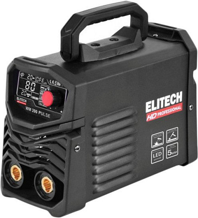 Сварочный инвертор ELITECH HD Professional HD WM 200C PULSE