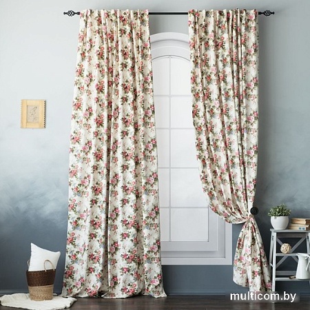 Комплект штор Pasionaria Дриада 340x230 (2 шт, красный)