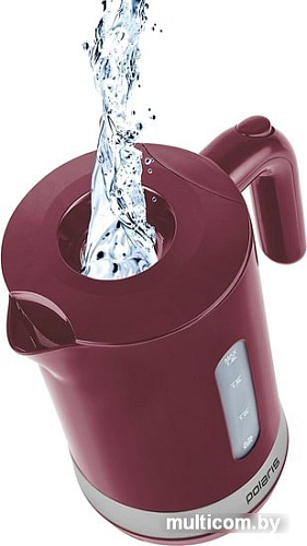 Электрочайник Polaris PWK 1803C Water Way Pro (бордовый)