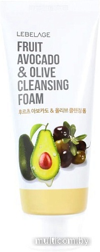 Lebelage Пенка для умывания С экстрактом авокадо и оливы (100 мл)