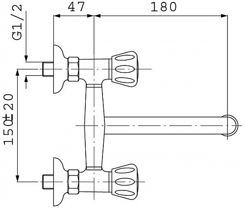 Смеситель Ferro Standard BST5