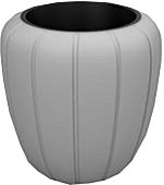 Кашпо Lamela Gaja LA895-27 (серый)