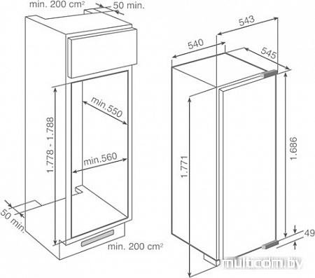 Морозильник TEKA TGI2 200 NF
