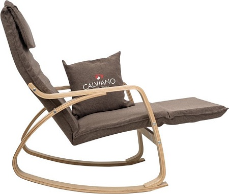 Кресло-качалка Calviano Comfort 1 (коричневый)