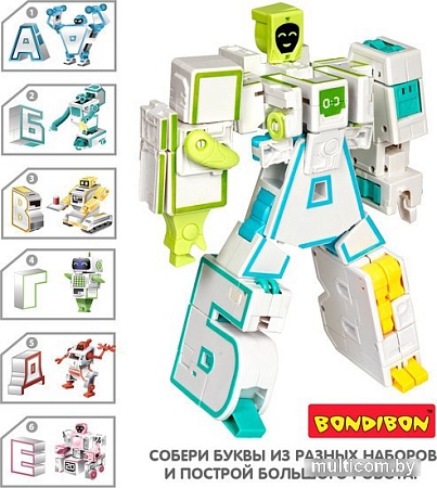 Трансформер Bondibon Bondibot Буква Д ВВ5490