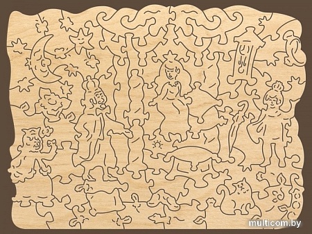 Пазл Нескучные игры Страна сказок. Принцесса на горошине 8377/48