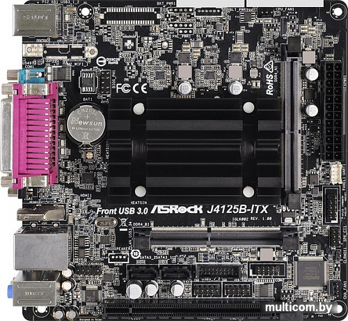 Материнская плата ASRock J4125B-ITX
