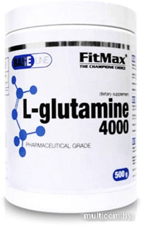 L-глютамин Fitmax Base L-Glutamine 4000 (500г)