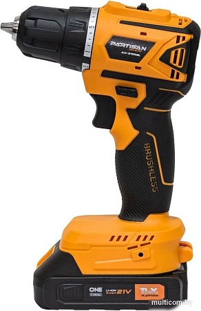 Дрель-шуруповерт Partisan AD-2155BL (с 2-мя АКБ, кейс)