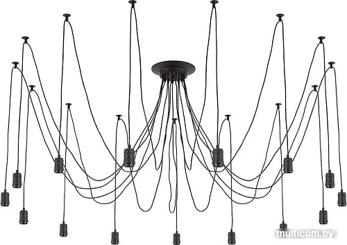 Люстра Citilux Эдисон CL451152 (венге/черный)