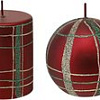 Набор свечей Tkano New Year Essential Festive classics TK24-NY_CND0008 (2 шт, красный)