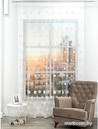 Тюль Amore Mio Classic RR 3x2.7см (бежевый)