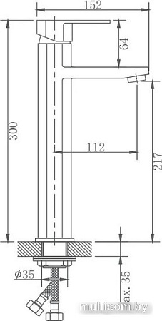 Смеситель Haiba HB11806