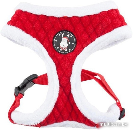 Шлейка Puppia Blitzen-A PAQD-AC1470-RD-S (красный)