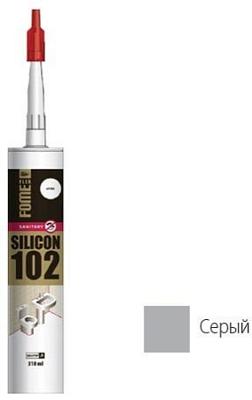 Герметик Fome Flex Sanitary Silicon 102 01-4-1-106 310 мл (серый)
