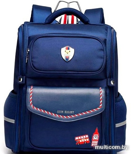 Школьный рюкзак Sun Eight SE-2874 (темно-синий)