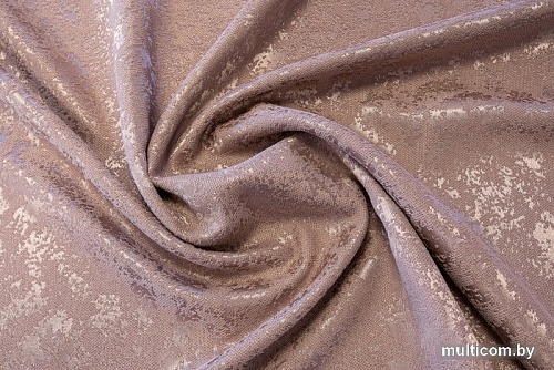 Комплект штор Decoretto Штукатурка чайная роза ШЧР-K8 1.75x2.5 м (розовый, 2 шт)