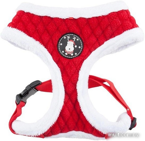 Шлейка Puppia Blitzen-A PAQD-AC1470-RD-S (красный)