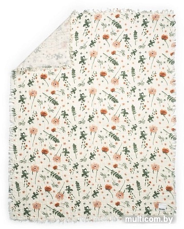 Плед Elodie Soft Cotton Blanket 75x100 70360115588NA (meadow blossom)