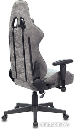 Кресло Бюрократ VIKING X Fabric (серый/серо-голубой)