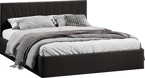 Кровать Трия Эвори Тип 1 с подъемным механизмом 160x200 (велюр Confetti Stone)