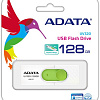 USB Flash A-Data UV320 128GB (белый/зеленый)