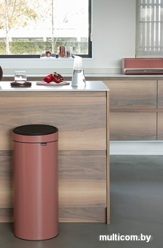 Brabantia Touch Bin New 30 л (терракотовый)