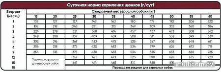 Сухой корм для собак Landor Medium & Maxi Junior для щенков и юниоров средних и крупных пород с индейкой и уткой 3 кг