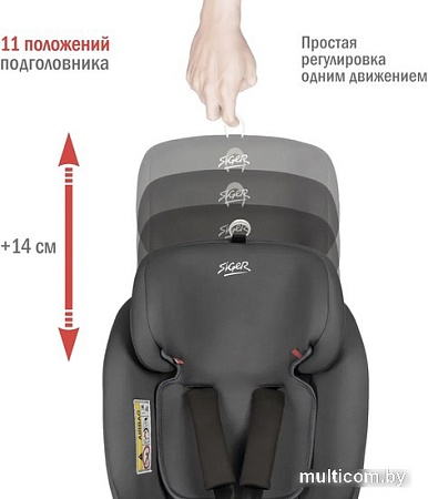 Детское автокресло Siger Престиж (маренго)