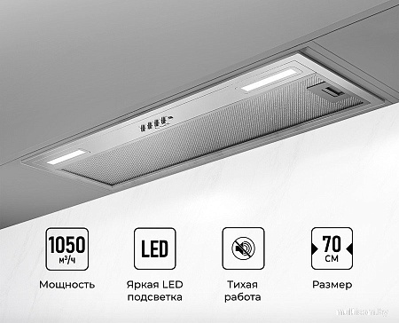 Кухонная вытяжка LEX Hyper 900 IX