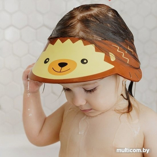 Козырек для мытья головы Roxy Kids Коричневый ёжик