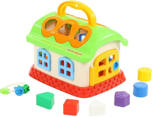 Сортер Полесье Сказочный домик (в сеточке)