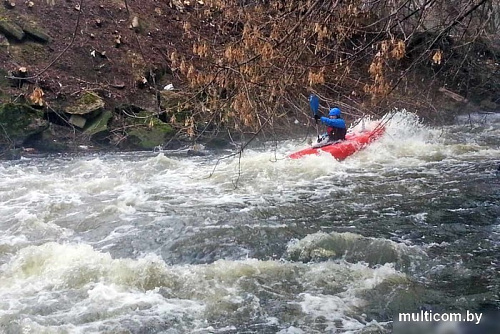 Надувная лодка Вольный ветер Ангара 360 Expedition (красный)