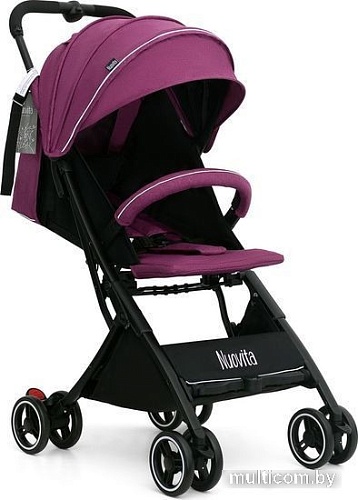 Коляска прогулочная «книга» Nuovita Vero (фиолетовый)