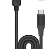 Кабель Momax DL56D 1-Link Flow Duo USB Type-C - Lightning/USB Type-C (1.5 м, черный)
