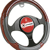 Оплетка на руль Autoprofi SP-5022 L.GY (M) (серый/коричневый)