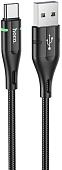 Кабель Hoco U93 Shadow USB Type-A - USB Type-C (1.2 м, черный)