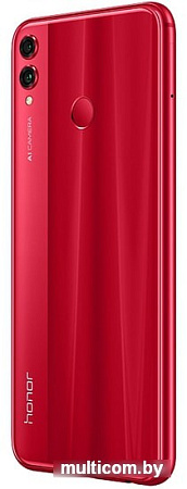 Смартфон Honor 8X 4GB/128GB JSN-L21 (красный)