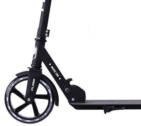 Самокат Plank Magic 200 (черно-белый)