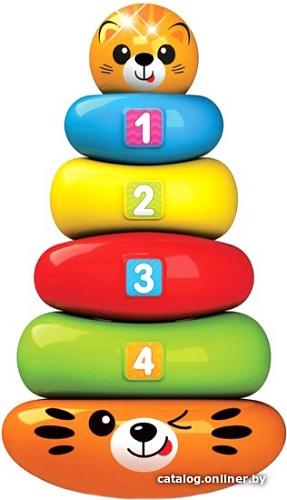 Пирамидка Азбукварик Тигренок Люленьки 4630027292315