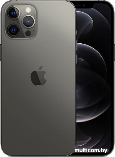 Смартфон Apple iPhone 12 Pro Max 256GB Воcстановленный by Breezy, грейд B (графитовый)