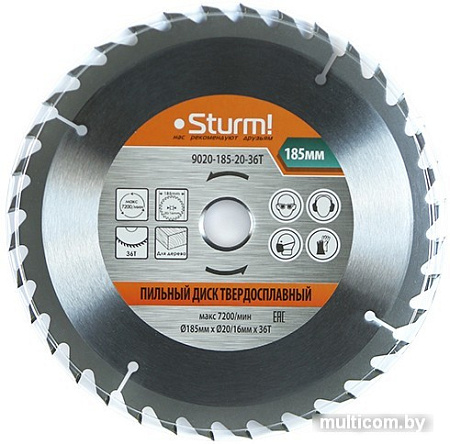 Пильный диск Sturm 9020-185-20-36T