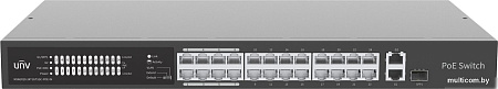 Неуправляемый коммутатор Uniview NSW2020-24T1GT1GC-POE-IN