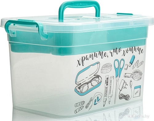 Органайзер для хранения Полимербыт Важные мелочи 4380902 (6.5л)