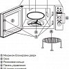 Микроволновая печь BBK 23MWG-851T/B